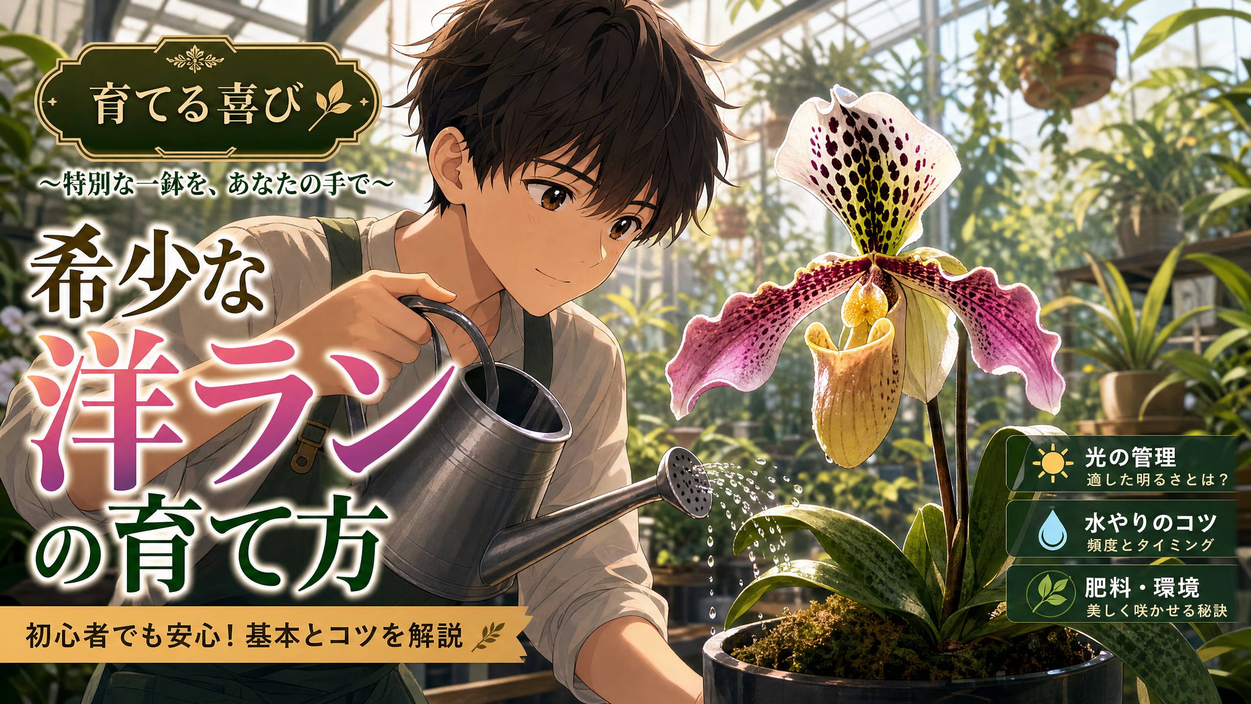 国产视频植物视频 - 稀有兰花养护