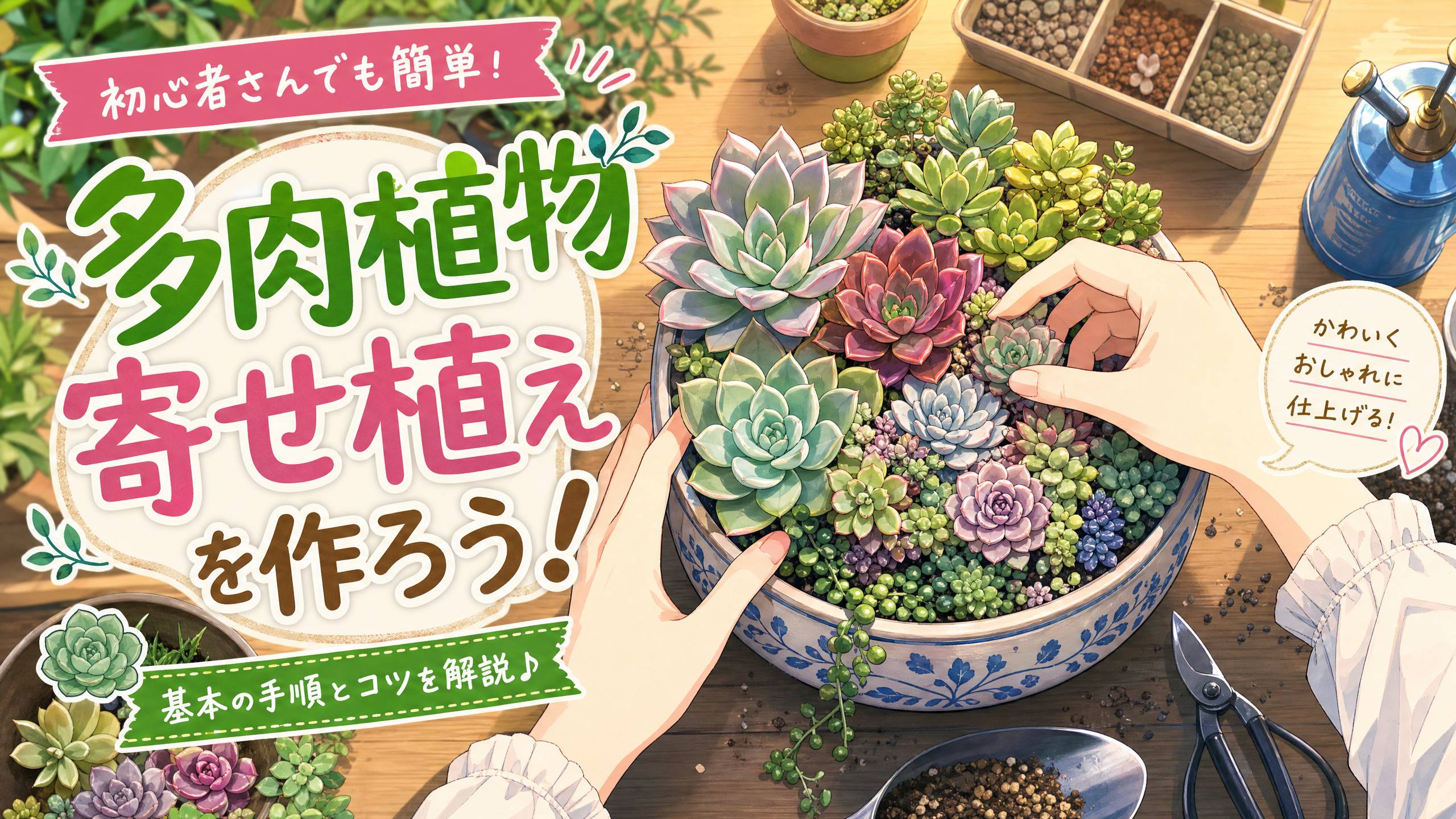 国产视频植物视频 - 多肉植物组合